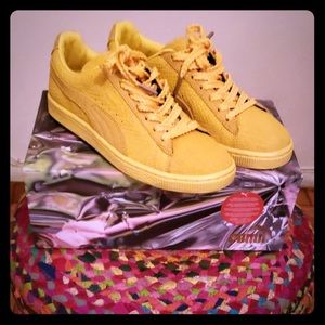 PUMA Suede Classic Women, Snapdragon-Team Gold